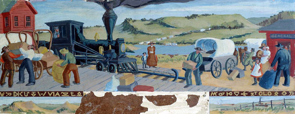 End of the Line mural