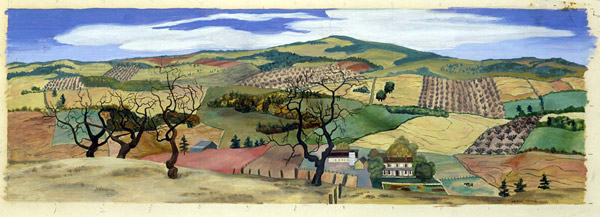 Georgia Landscape mural