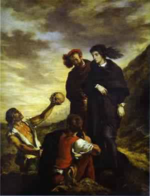 Delacroix Hamlet